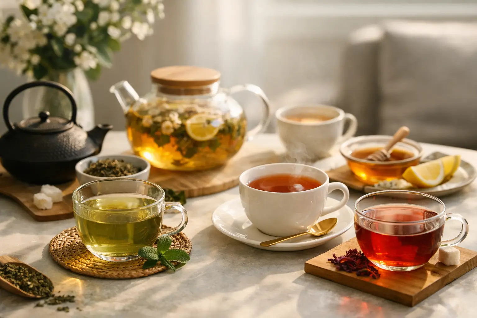 7 Best Teas for Afternoon Reset