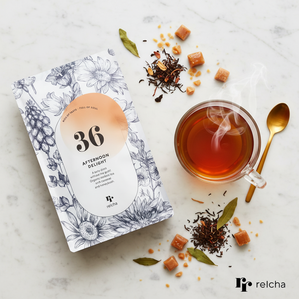 Afternoon Delight Organic Rooibos Caramel Tea