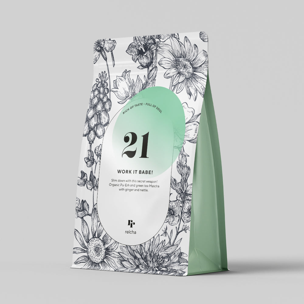 Work it Babe organic slimming and detox herbal tea by Relcha